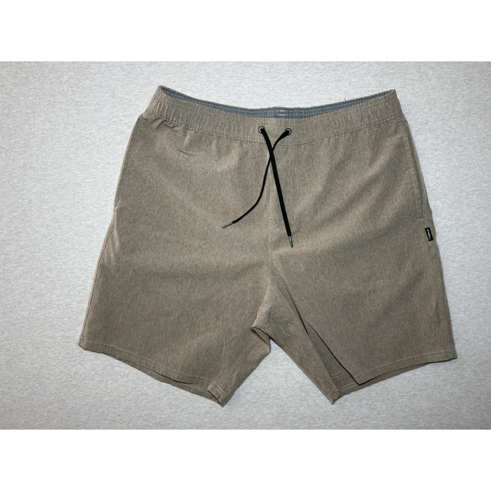 Oniell Men's Sand Color Board Shorts Size Large
